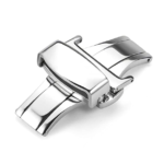 BUTTERFLY LOCK SUITABLE FOR LEATHER WATCH STRAP Stainless Steel 18mm, 20mm and 22mm