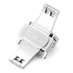 BUTTERFLY LOCK SUITABLE FOR LEATHER WATCH STRAP Stainless Steel 18mm, 20mm and 22mm - Image 3