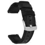 Pez Quick Release, Dual Color - Nylon Watch Strap (Black)