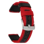 Pez Quick Release, Dual Color - Nylon Watch Strap (Red)