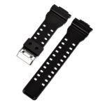 CASO1 for CASIO Men's G-Shock GD-120,GA-100,GA-110, GA-100C & Etc 16 mm Resin Watch Strap (Black Glossy) - Image 2