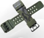 CASO 2 Compatible With Casio G-Shock Mud-Master GG-1000 /GWG-100 /GSG-100 Watch Only 27MM Resin Watch Strap (Army Green)