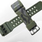 CASO 2 Compatible With Casio G-Shock Mud-Master GG-1000 /GWG-100 /GSG-100 Watch Only 27MM Resin Watch Strap (Army Green)