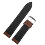 UNION Croco Design Genuine Leather 22mm Watch Strap - Image 5