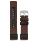 Pez Quick Release, Dual Color - Nylon Watch Strap (Brown) - Image 2