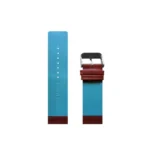 Camello Plain Design Genuine Leather Watch Strap (Brown) - Image 3