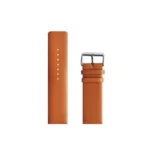 Camello Plain Design Genuine Leather Watch Strap (Tan) - Image 2