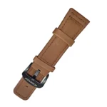 SAFDY Sevenfriday 28 mm Genuine Leather Watch Strap (Brown)