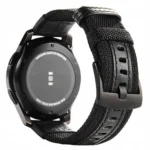 Pez Quick Release, Dual Color - Nylon Watch Strap (Black) - Image 3