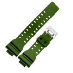 CASO1 for Casio Men’s G-Shock GD-120,GA-100,GA-110, GA-100C, & ETC 16 mm Resin Watch Strap (Green) - Image 2
