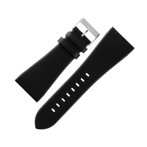 3_POLICEBLACKFRONTLQ.webp POCE Compatible For "Police" Watches Genuine Leather Watch Strap (36mm)(Black) - Image 1