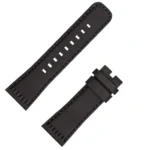 SAFDY Sevenfriday 28 mm Genuine Leather Watch Strap (Black) - Image 2