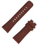 SAFDY Sevenfriday 28 mm Genuine Leather Watch Strap (Brown) - Image 2