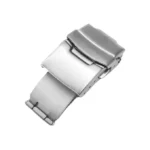 Double lock clasp watch chain buckle replacement parts for watch chain strap