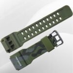 CASO 2 Compatible With Casio G-Shock Mud-Master GG-1000 /GWG-100 /GSG-100 Watch Only 27MM Resin Watch Strap (Army Green) - Image 5