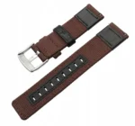 Pez Quick Release, Dual Color - Nylon Watch Strap (Brown) - Image 3