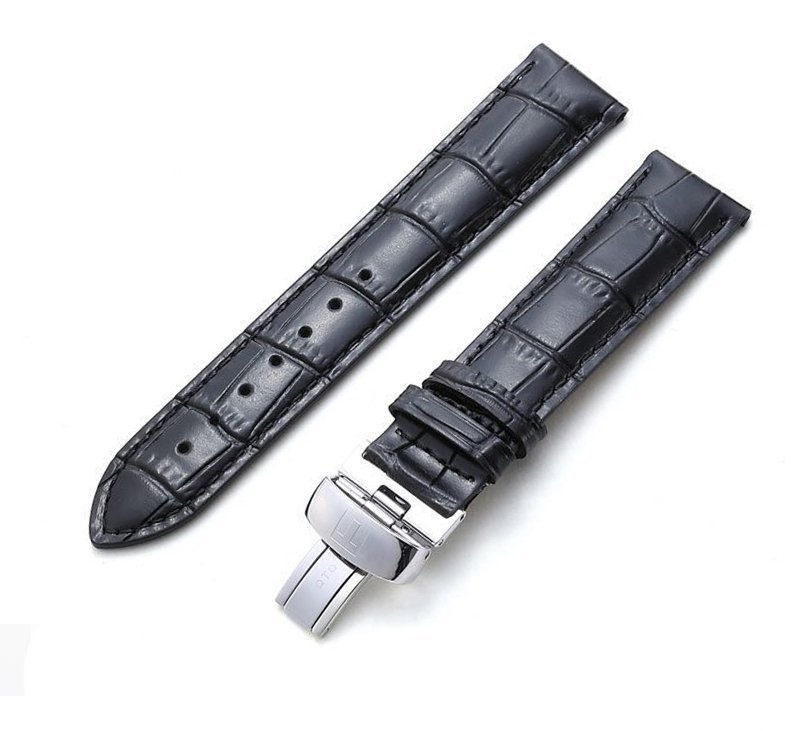 9.jpg TOTTES02 COMPATIBLE FOR TISSOT COUTURIER 1853 & OTHER MODELS WATCHES Genuine Leather Watch Strap With Lock - Image 1