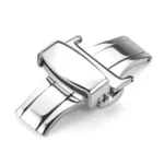 Butterfly Lock Replacement for Watch Strap Silver Colour
