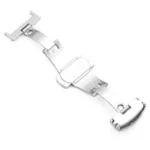 Butterfly Lock Replacement for Watch Strap Silver Colour - Image 5