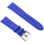MOBO Compatible with "Mont Blanc Watches'' 22 mm Genuine Leather Watch Strap (Blue)