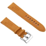 MOBO Compatible with "Mont Blanc Watches'' 22 mm Genuine Leather Watch Strap (Tan)
