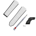 Hublo for Hublot Watches 25mm Genuine Leather Watch Strap (White Croco)