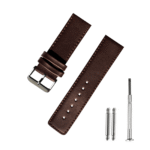 DINNO PLAIN DESIGN Genuine Leather Watch Strap - Image 2